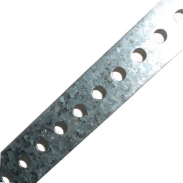 Steelworks Boltmaster 11142 2.38 x 36 in. 18GA Plated Slotted Steel Strapping 200755 - main